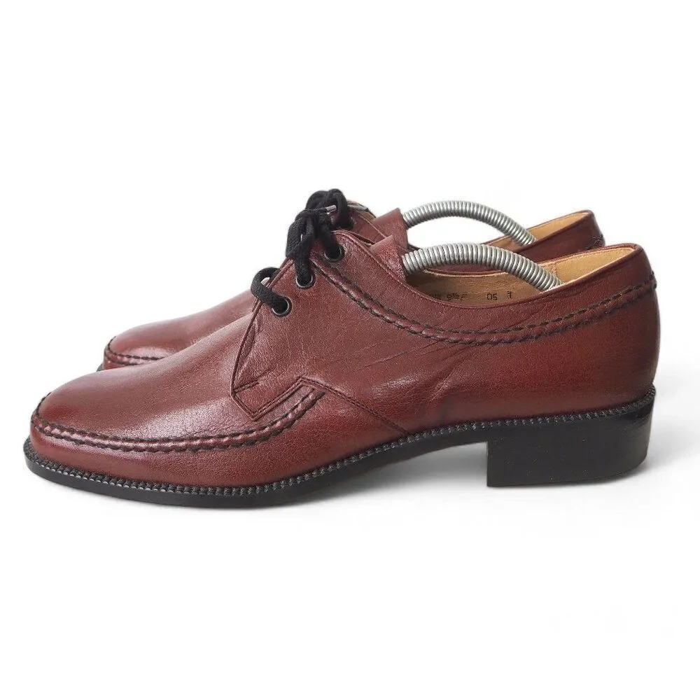 Marke Salamander Vintage Made in West Germany Leather Oxfords Brown‎ Men's 9.5F
